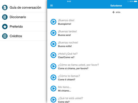 免費下載旅遊APP|Guía de conversación Español - Italiano app開箱文|APP開箱王