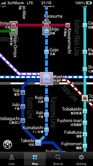 【免費旅遊App】KYOTO Route Map-APP點子