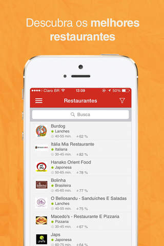RestauranteWeb Delivery e Entrega de Comida screenshot 2