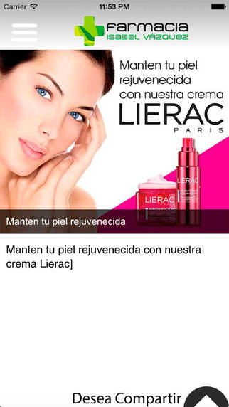 【免費健康App】Farmacia Isabel Vázquez-APP點子