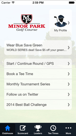 【免費運動App】Minor Park Golf Course-APP點子