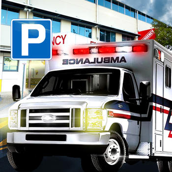 Ambulance Car Parking Free Game LOGO-APP點子