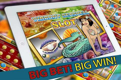 Vibrant Seashells Pro - Hit it Rich in this Shell Casino Slots screenshot 2