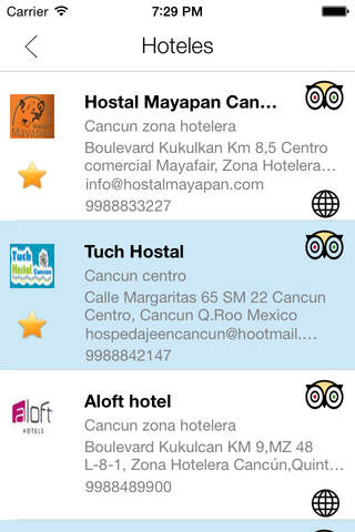 cancun-map screenshot 3