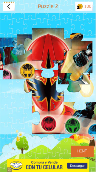Jigsaw Puzzles for Power Rangers
