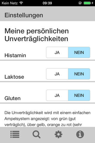 Lebensmittel-Intoleranzen screenshot 4