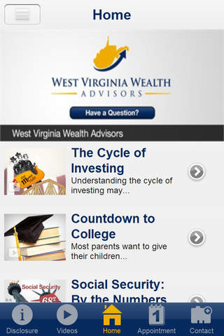 WV Wealth Advisors screenshot 2