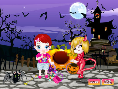 【免費遊戲App】Halloween Baby Care-APP點子