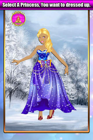 Arctic Ice Princess Dress-Up: Cute Hairstyle and Outfit Salon PRO screenshot 4