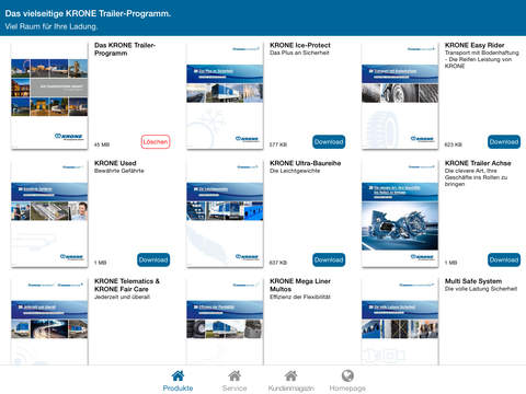 【免費書籍App】KRONE Kiosk – Die ganze Welt der Trailer und Services von KRONE-APP點子