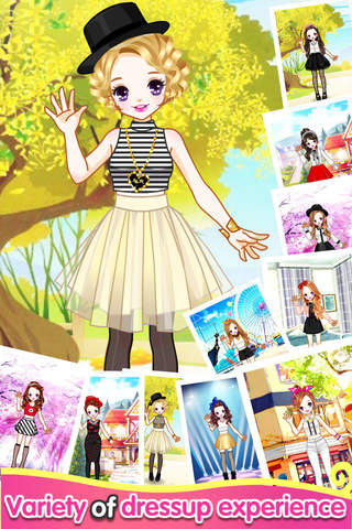 Cute Princess - dress up game for girls screenshot 2
