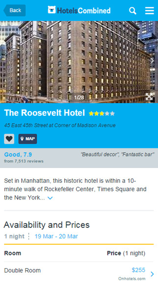 【免費旅遊App】HotelsCombined - Hotel Search-APP點子