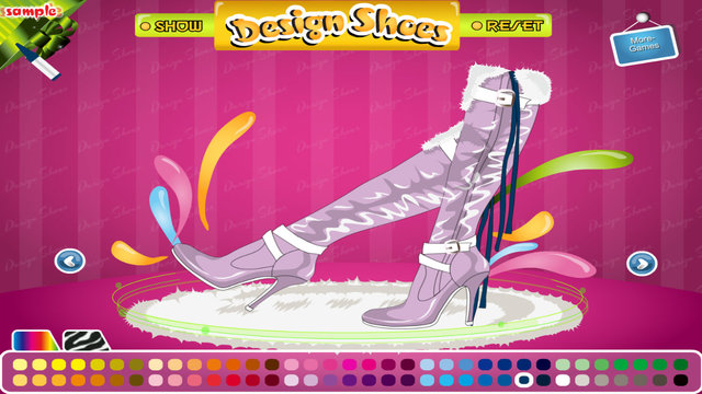 【免費遊戲App】Desing Your Shoes-APP點子