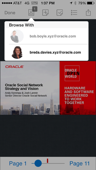 【免費商業App】Oracle Social Network for iOS-APP點子