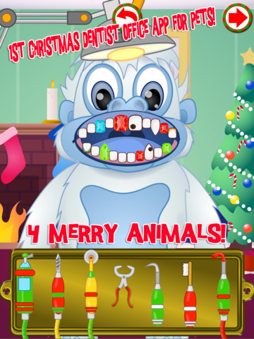 【免費遊戲App】Christmas Pets Dentist Office - Santa's Winter Animal Helpers FREE-APP點子