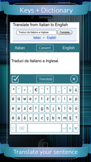 【免費書籍App】Italian Eng Dic + Keys (English to Italian & Italian to English )-APP點子