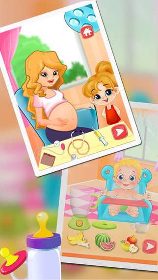 Mommy’s New Born Baby：Kids Game Baby Care