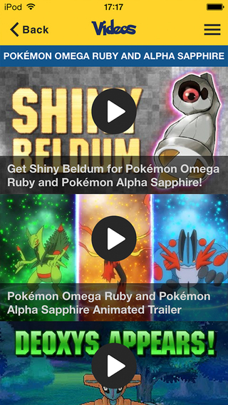 【免費書籍App】Guides for Pokémon Omega Ruby, Alpha Sapphire & X and Y - Videos, Walkthroughs and More!-APP點子