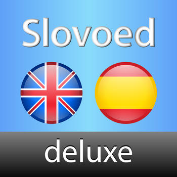 English <-> Spanish Slovoed Deluxe talking dictionary LOGO-APP點子