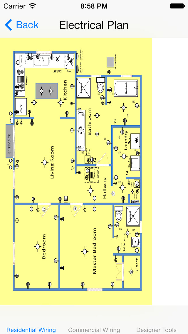 Electrical Wiring Diagrams - Residential and Commercial (ios)