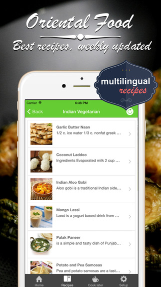 【免費生活App】Oriental Food Cookbook. Quick and Easy Cooking Best recipes & dishes.-APP點子