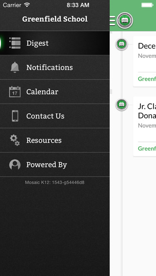 Greenfield App