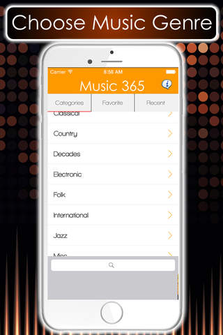 Music Tube 365 - Free MP3 music player & media streamer plus DJ playlist from live radios screenshot 2