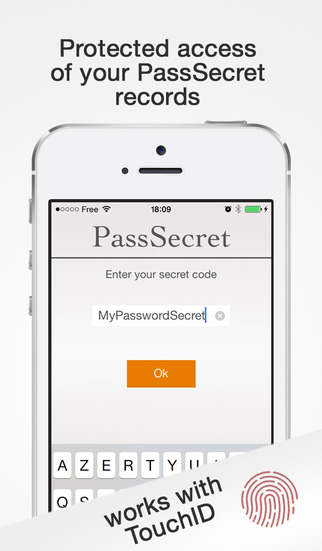 PassSecretPlus - password and secured data management