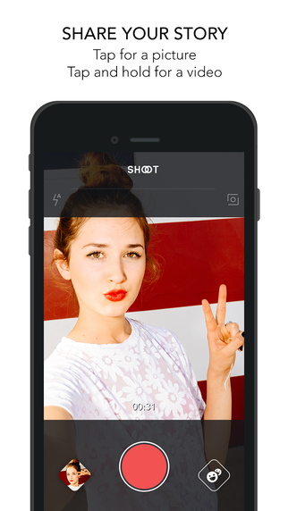 Shoot - Social Camera to Share Real Time Photos and Videos with Friends
