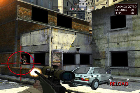 A Battlefield Sniper Assault - War Zone Shooter Hero Games screenshot 3
