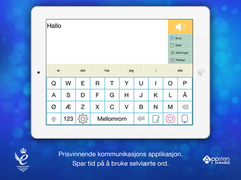 【免費教育App】Predictable Norsk  - tekst basert applikasjon kommunikasjonsapplikasjon-APP點子