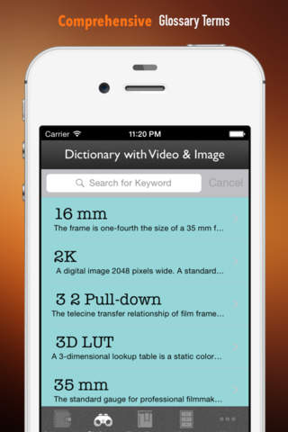 Dictionary of Film Production: Flashcard with Free Video Lessons and Cheatsheets screenshot 3