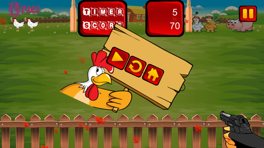 【免費遊戲App】Run Chicken Run - Chicken Shooter Game-APP點子