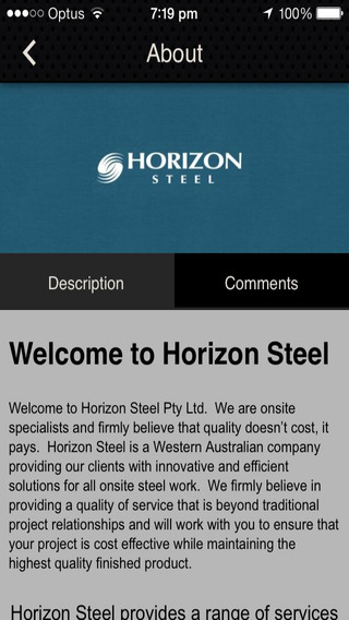 【免費商業App】Horizon Steel-APP點子