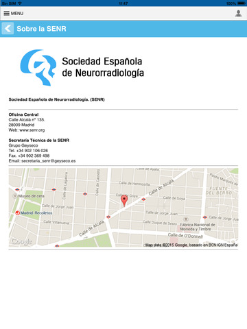 【免費醫療App】SENR - Sociedad Española de Neurorradiología-APP點子