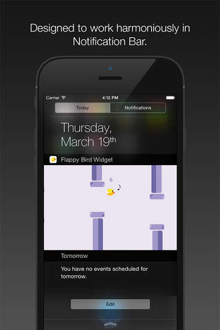 Tappy Bird - Widget Edition screenshot 2