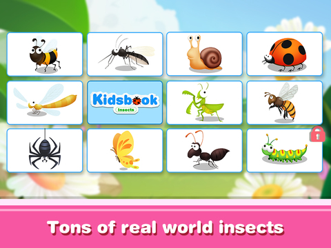 免費下載遊戲APP|KidsBook: Insects - HD Flash Card Game Design for Kids app開箱文|APP開箱王