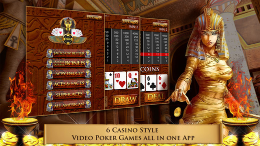 【免費遊戲App】Video Poker Classics - Pharaoh's Royal Flush-APP點子