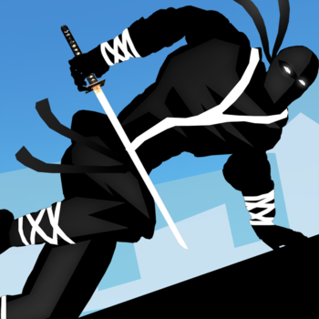 Ninja Parkour Dash: Escaping Vector Samurai & Jumping Sensei's Banzai & Throw-ing Shurikens LOGO-APP點子