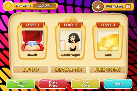 Slots Gold & Jewel Digger Slot Machine Jackpot Casino Mania Pro screenshot 3