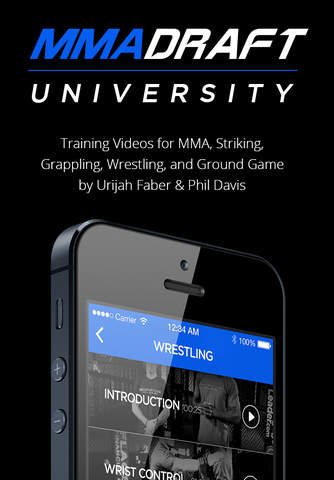 MMA Draft University - Urijah Faber, Phil Davis - Team Alpha Male screenshot 4