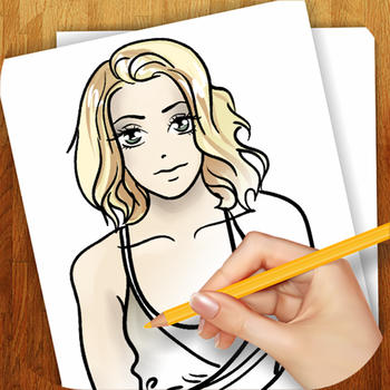 Learn How To Draw : Celebrities Anime LOGO-APP點子