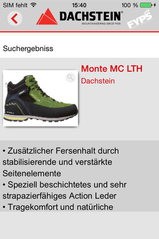 Find your perfect shoes (FYPS) – Edition Dachstein screenshot 4