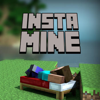 InstaMine - Social Network for Minecraft! Skins, Wiki, Servers, Mods & More LOGO-APP點子