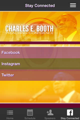 Charles E. Booth Preaching Conference screenshot 4