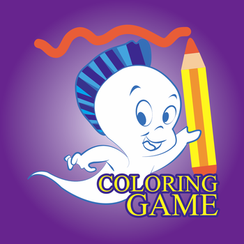 Coloring Book for Casper - Paint the Friendly Ghost Edition LOGO-APP點子