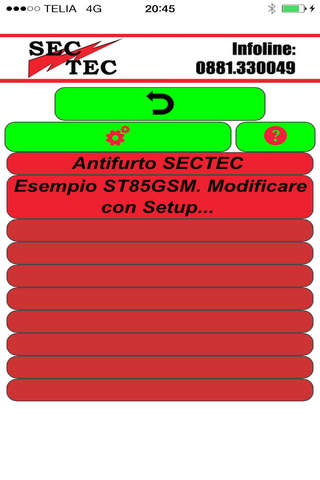 Sectec GSM screenshot 4