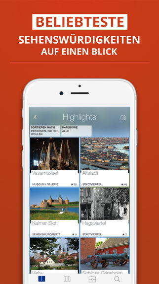 【免費旅遊App】Schweden - dein Reiseführer mit Offline Karte von tripwolf (Guide für Sehenswürdigkeiten, Touren und Hotels in Stockholm, Göteborg, Kiruna uvm.)-APP點子