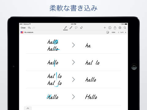 MyScript Smart Note - Handwriting notes screenshot 2
