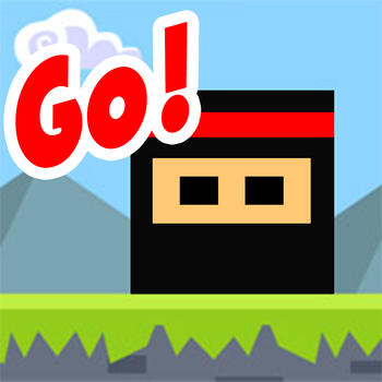 Square Ninja Go! LOGO-APP點子